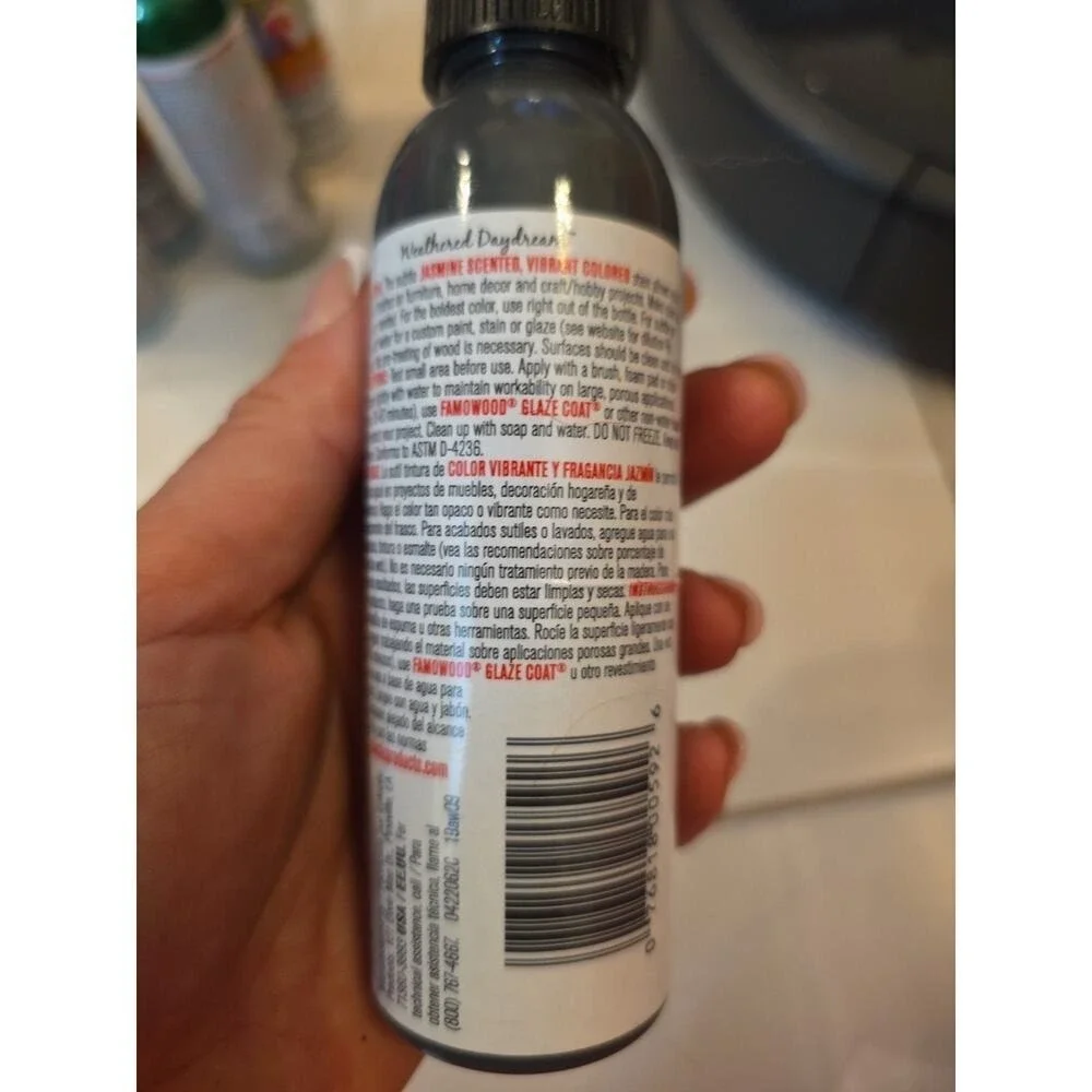 Gel Stain Glaze Weathered Daydream 4.0 FL OZ Bottle Gray 0422062C 19aw09 D4